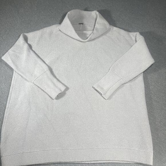 Free People Sweaters - Free People Ottoman Slouchy Gray Turtleneck Sweater Woman's Medium RN: 66170